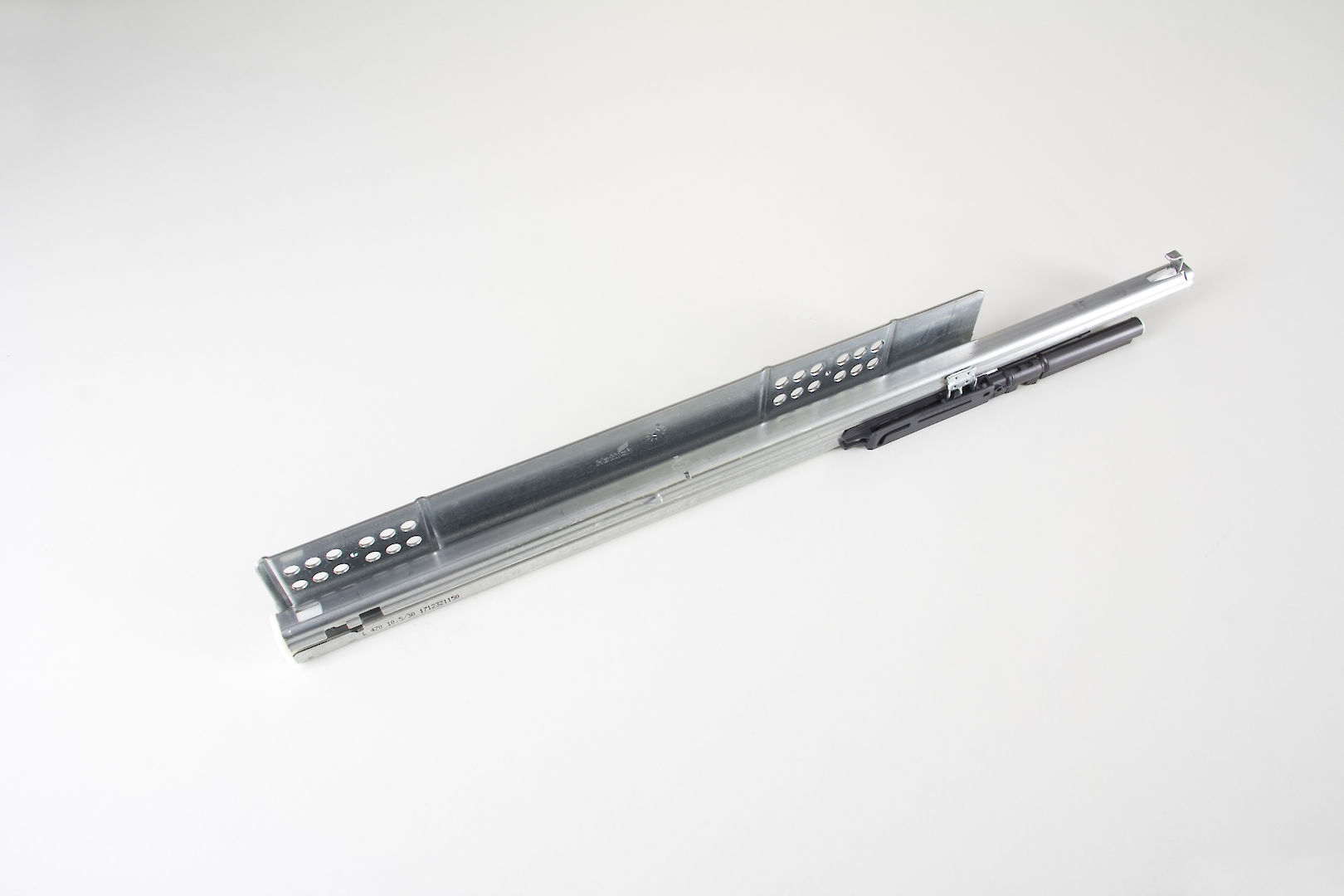 Направляющая Hettich InnoTech Atira (QuadroV6) EB=10.5 L=470 полного выдвижения с доводчиком SS правая