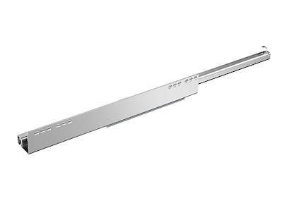 Направляющая Hettich InnoTech Atira(Quadro 25) EB=10.5 L=470 частичного выдвижения с доводчиком SS правая