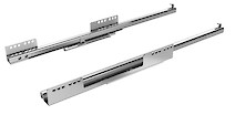 Направляющая Hettich InnoTech Atira(Quadro 25) EB=10.5 L=470 частичного выдвижения с доводчиком SS правая
