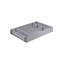 Лоток OrgaTray 610 для столовых приборов для ящиков Hettich InnoTech Atira 470x450 серебристый (9194881)