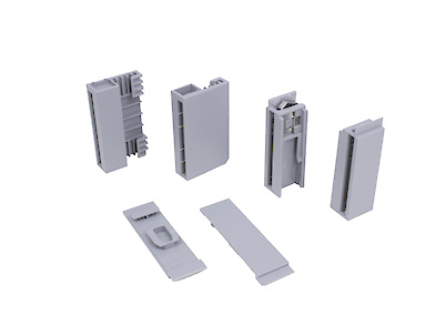 Адаптер до надставці на боковину TopSide до шухляд Hettich InnoTech Atira h=144 сірий