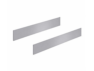 Надставка на боковину TopSide из металла к ящикам Hettich InnoTech Atira h=144 L=350 серебристая