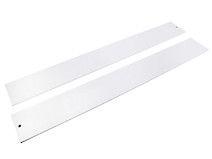 Надставка на боковину TopSide з металу до шухляд Hettich InnoTech Atira h=144 L=350 біла
