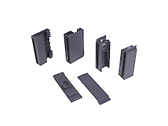 Адаптер до надставці на боковину TopSide до шухляд Hettich InnoTech Atira h=144 антрацит