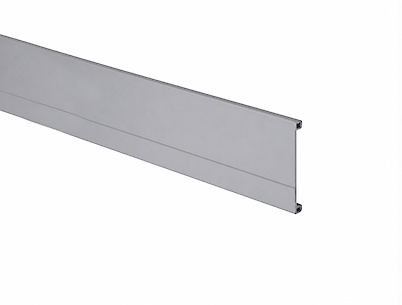 Алюминиевая передняя панель InnoTech Atira Hettich h=70, L=2000 мм, серебристая (9194764)