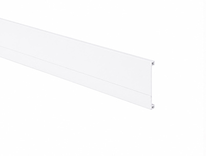 Алюминиевая передняя панель InnoTech Atira Hettich h=70, L=2000 мм, белая (9194765)