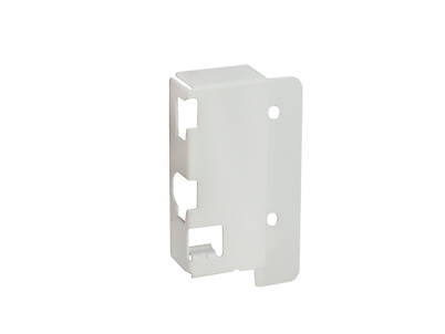 Кріплення (з'єднувач) задньої стінки шухлядиHettich InnoTech Atira h=70 мм біле праве