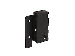 Кріплення (з'єднувач) задньої стінки шухлядиHettich InnoTech Atira h=70 мм антрацит ліве