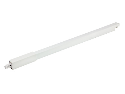 Продольный релинг к ящикам Hettich InnoTech Atira L=420 белый правый