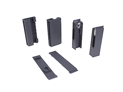 Адаптер к надставке на боковину TopSide к ящикам Hettich InnoTech Atira  h=176 антрацит