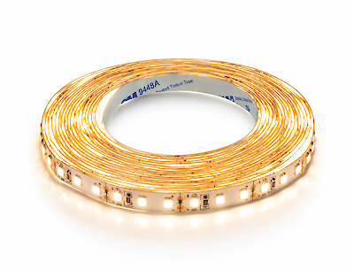 Светодиодная лента (неизолированная) SMD3014-204L WW, 18W/м, 10 мм