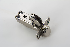 Завіса Hettich Sensys 8657 накладна без дотягувача, кут відкривання 165 градусів нікель (9099750)