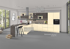 ДСП Egger 18 мм U108 ST9 Ванільний жовтий 2800x2070мм