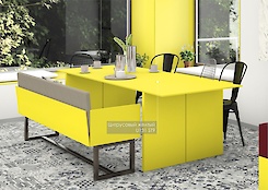 ДСП Egger 18 мм U131 ST9 Цитрусовий жовтий 2800x2070мм