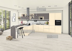 Ламіноване ДСП Egger 18мм F433 ST10 Льон антрацит