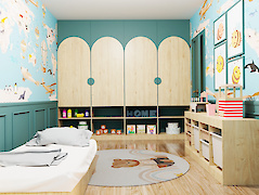 Ламинированное ДСП Egger 18мм H3131 ST12 Дуб Давос натуральный