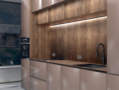 Пластик Egger H1181 ST37 Дуб Галіфакс тютюн