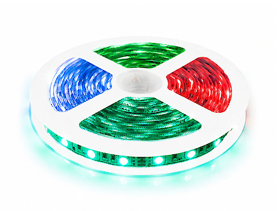 Светодиодная лента (неизолированная) SMD5050-60L RGB, 14W/м, 10 мм