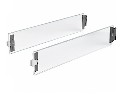 Надставка на боковину ящика DesignSide Hettich из стекла ArciTech h=92 мм L=500