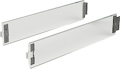 Надставка на боковину ящика DesignSide Hettich из стекла ArciTech h=92 мм L=500
