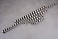 Ручка мебельная Falso Stile РК-828 никель​​​​​​​