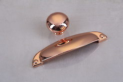 Ручка меблева Falso Stile РК-861 мідь хром