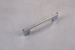 Ручка меблева Falso Stile РК-864 хром глянець + кристали