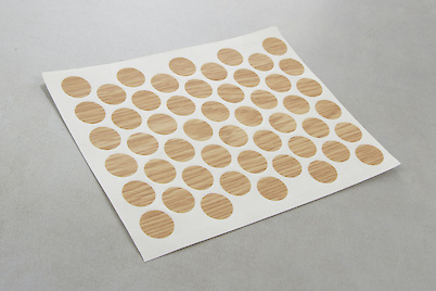 Заглушка самоклеющаяся для конфирмата к H3395 (50шт)