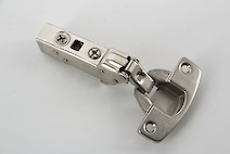 Петля Hettich Sensys 8646i для фасадов 10-16 мм полунакладная с доводчиком, угол открывания 110 градусов никель (9094280)