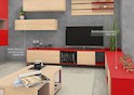 Ламинированное ДСП Egger 18мм U321ST9 Китайский красный