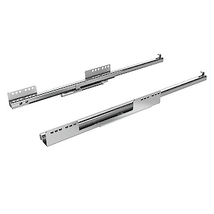 Направляющая Hettich InnoTech Atira(Quadro 25) EB=10.5 L=520 частичного выдвижения с доводчиком SS левая