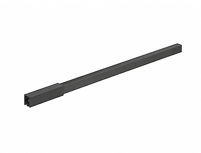 Продольный релинг к ящикам Hettich InnoTech Atira L=420 антрацит правый