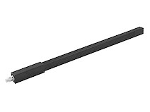 Продольный релинг к ящикам Hettich InnoTech Atira L=420 антрацит правый