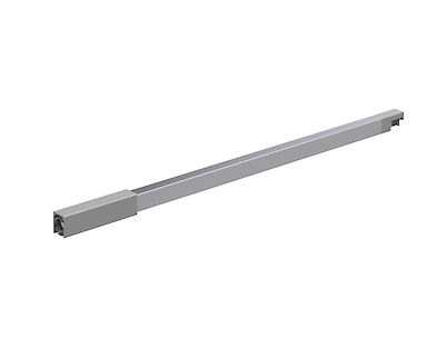Продольный релинг к ящикам Hettich InnoTech Atira L=520 серебристый левый