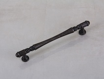 Меблева ручка Giusti РГ 527 WMN765.128.00Т2 чорне залізо