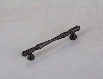 Меблева ручка Giusti РГ 528 WMN765.096.00Т2 чорне залізо