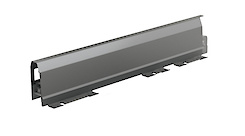 Боковина ящика Hettich ArciTech h=94 L=350 левая антрацит