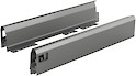 Боковина ящика Hettich ArciTech h=94 L=350 левая антрацит