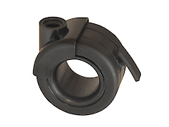 Меблевий ролик OgTM серії Rotola Office Nylon зі стопором чорний/чорний