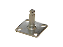Планка для кріплення меблевих роликів OgTM 47x47, тип 5,6