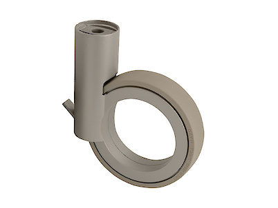 Меблевий ролик OgTM ROTOLA H.150 ZAMA 7.1, алюміній/сірий