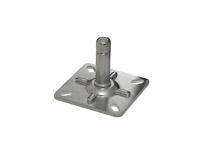 Планка для кріплення меблевих роликів OgTM 47x47, тип 8
