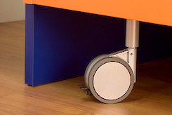 Меблевий ролик OgTM серії ROLL 10 Nylon