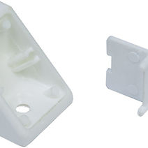 Уголок 20x20 белый