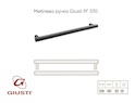 Меблева ручка Giusti РГ 570 WMN761.128.00T2 