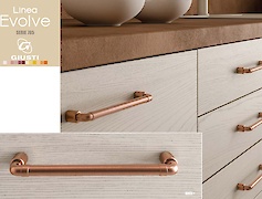 Ручка Giusti РГ 531 WMN785.128.00C5 мідь вінтажна