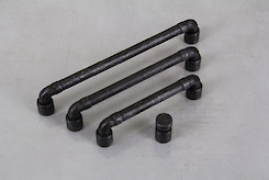 Меблева ручка Giusti РГ 534 WMN785.160.00T2 чорне залізо