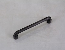 Меблева ручка Giusti РГ 535 WMN785.128.00T2 чорне залізо