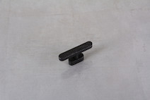Мебельная ручка-кнопка Giusti РГ 543 WPO786.016.00T2 черное железо