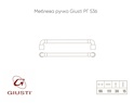 Меблева ручка Giusti РГ 536 WMN785.096.00T2